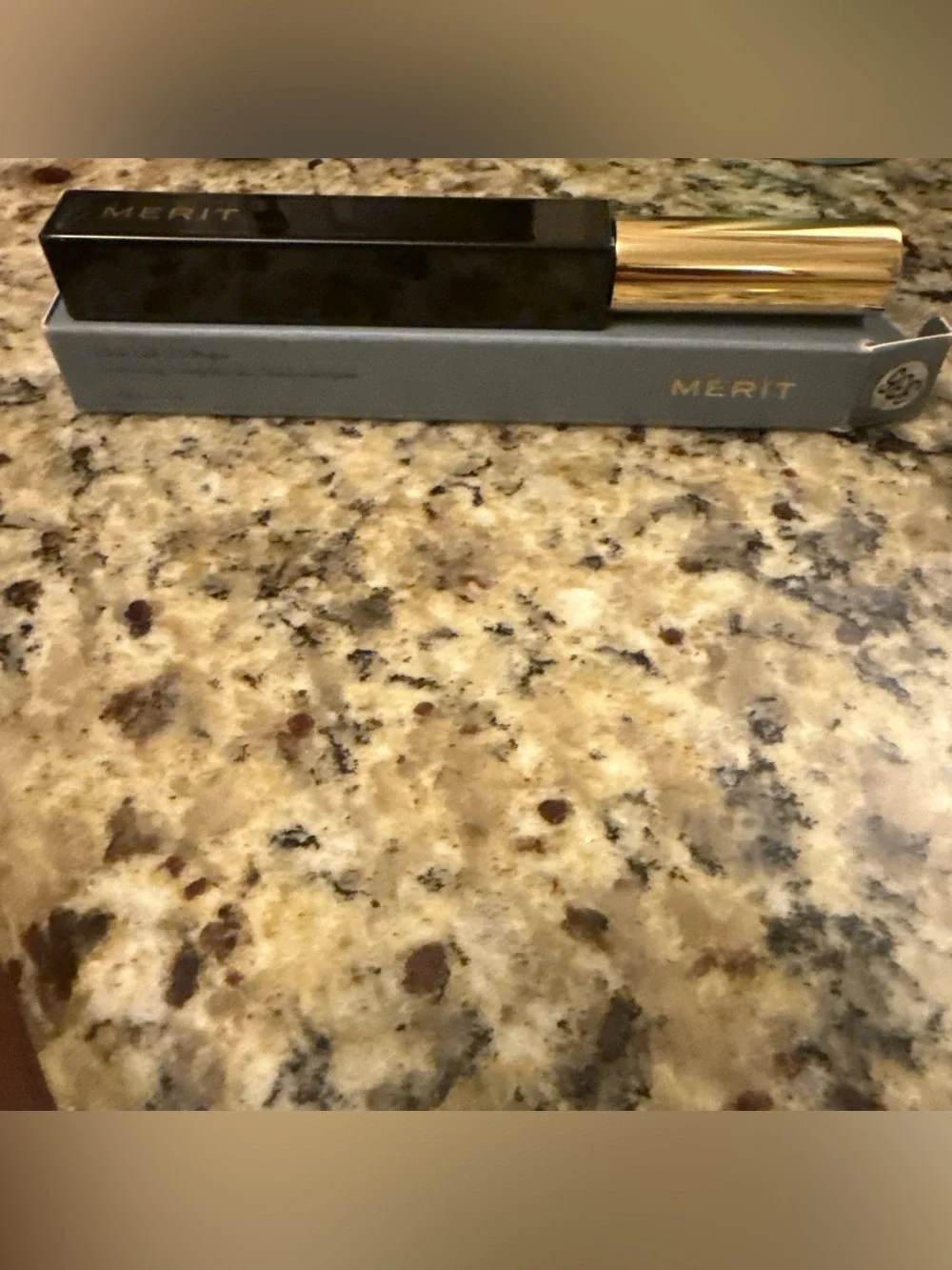 Merit Black Mascara with Gold Cap - Volumizing Lash Formula